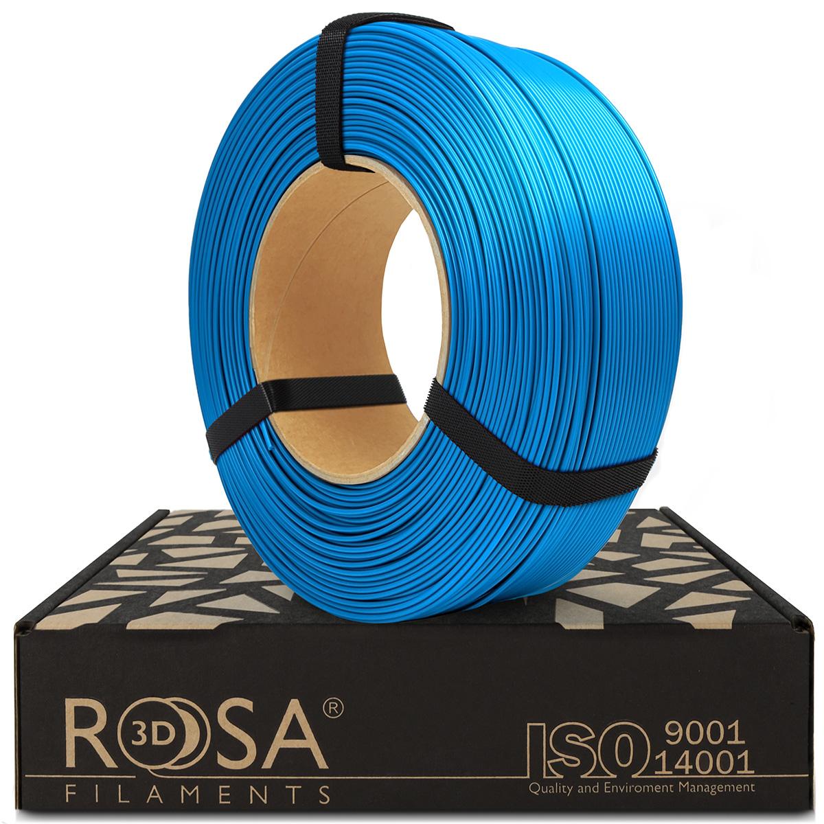 Rosa3D PLA Starter Capri Blue Satin 1,75mm 1kg REFILL
