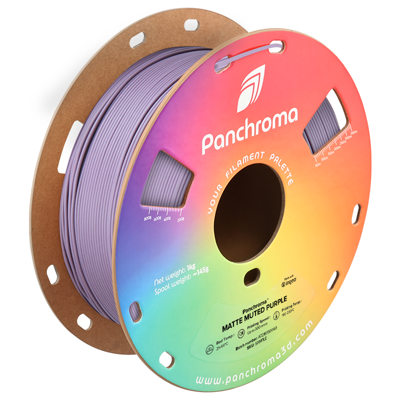 Polymaker Panchroma PLA Matte Muted Purple 1.75 mm 1kg
